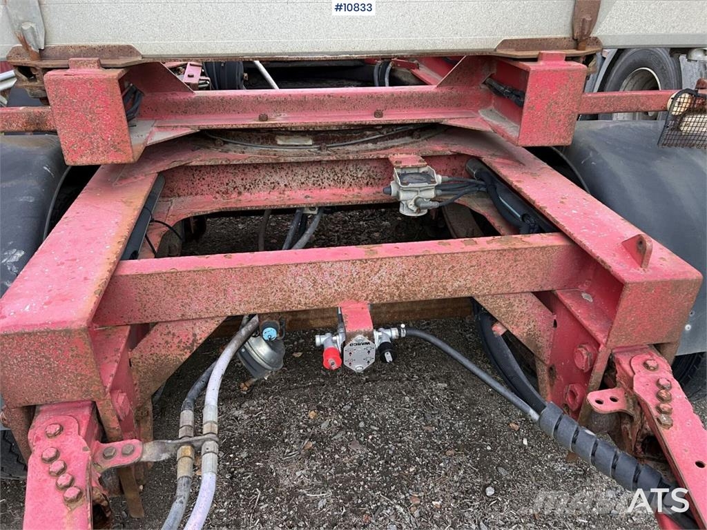 LEFAB V4 100 Log Trailer, 4-Axle Kokmateriālu vešanas piekabes