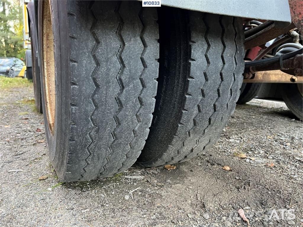 LEFAB V4 100 Log Trailer, 4-Axle Kokmateriālu vešanas piekabes