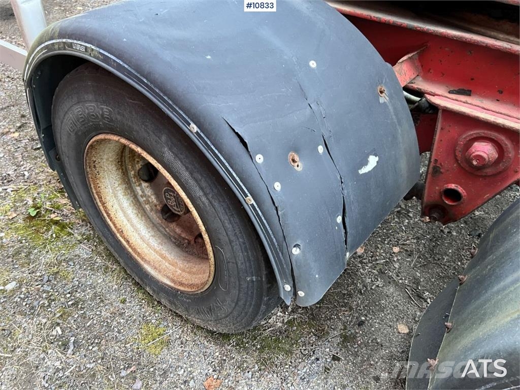 LEFAB V4 100 Log Trailer, 4-Axle Kokmateriālu vešanas piekabes