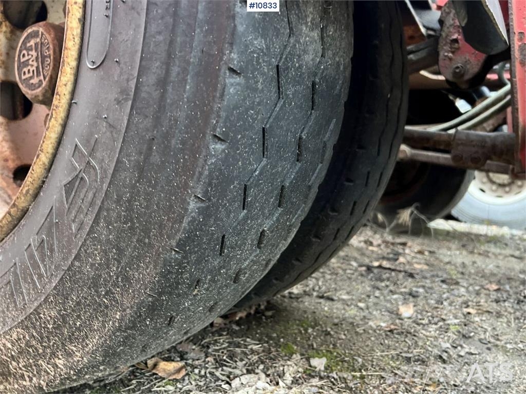 LEFAB V4 100 Log Trailer, 4-Axle Kokmateriālu vešanas piekabes