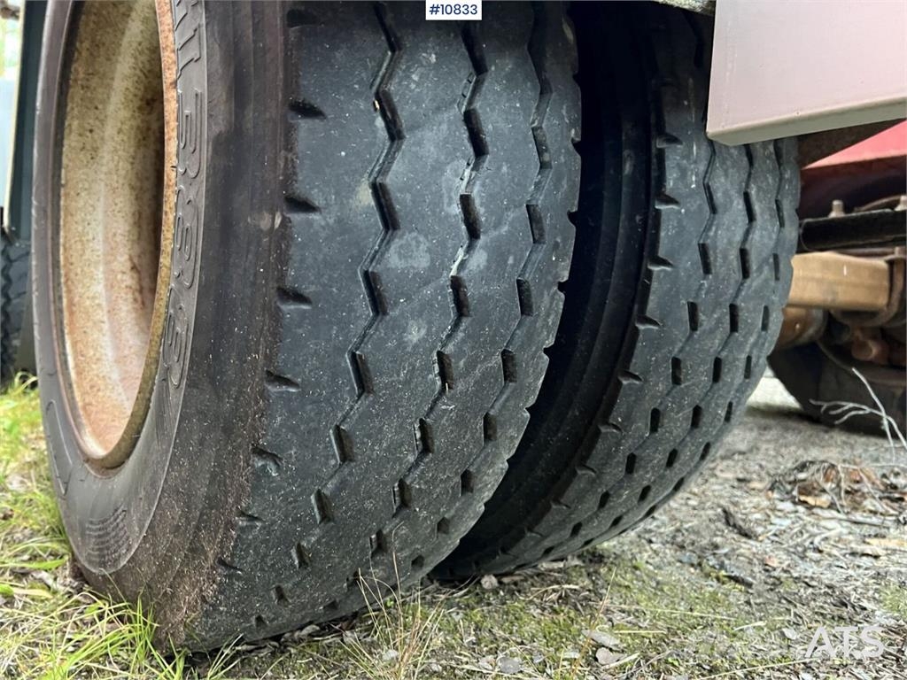 LEFAB V4 100 Log Trailer, 4-Axle Kokmateriālu vešanas piekabes