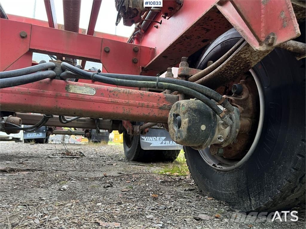 LEFAB V4 100 Log Trailer, 4-Axle Kokmateriālu vešanas piekabes