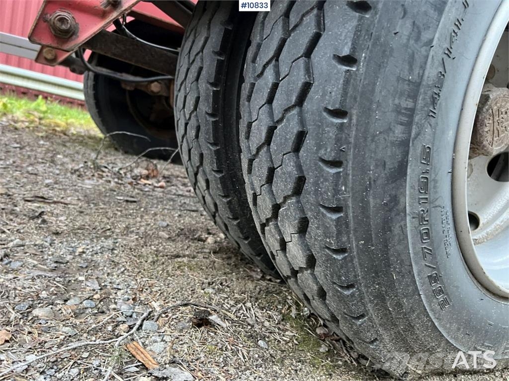 LEFAB V4 100 Log Trailer, 4-Axle Kokmateriālu vešanas piekabes