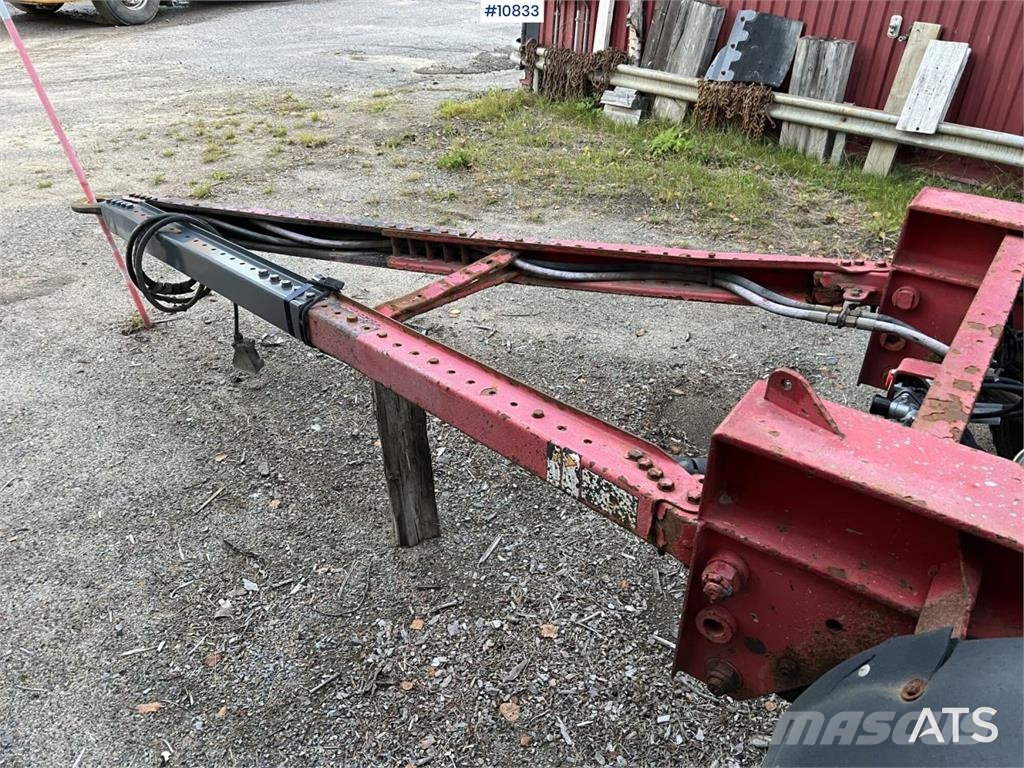 LEFAB V4 100 Log Trailer, 4-Axle Kokmateriālu vešanas piekabes