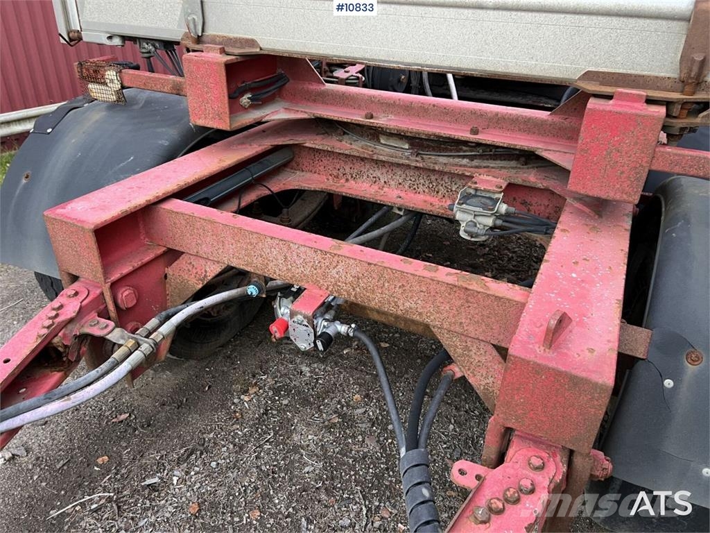 LEFAB V4 100 Log Trailer, 4-Axle Kokmateriālu vešanas piekabes