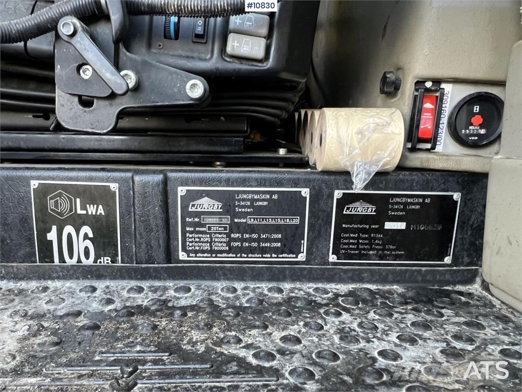 Ljungby L15 Wheel Loader with Attachments Rataslaadurid