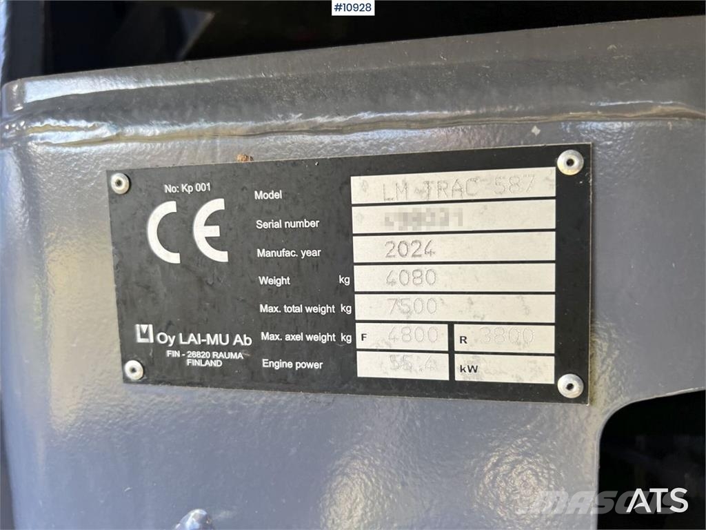 LM Trac 587 Skid steer loderler
