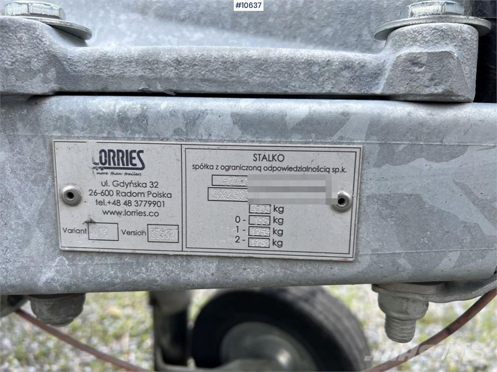 Lorries Machinery Trailer Dieplader
