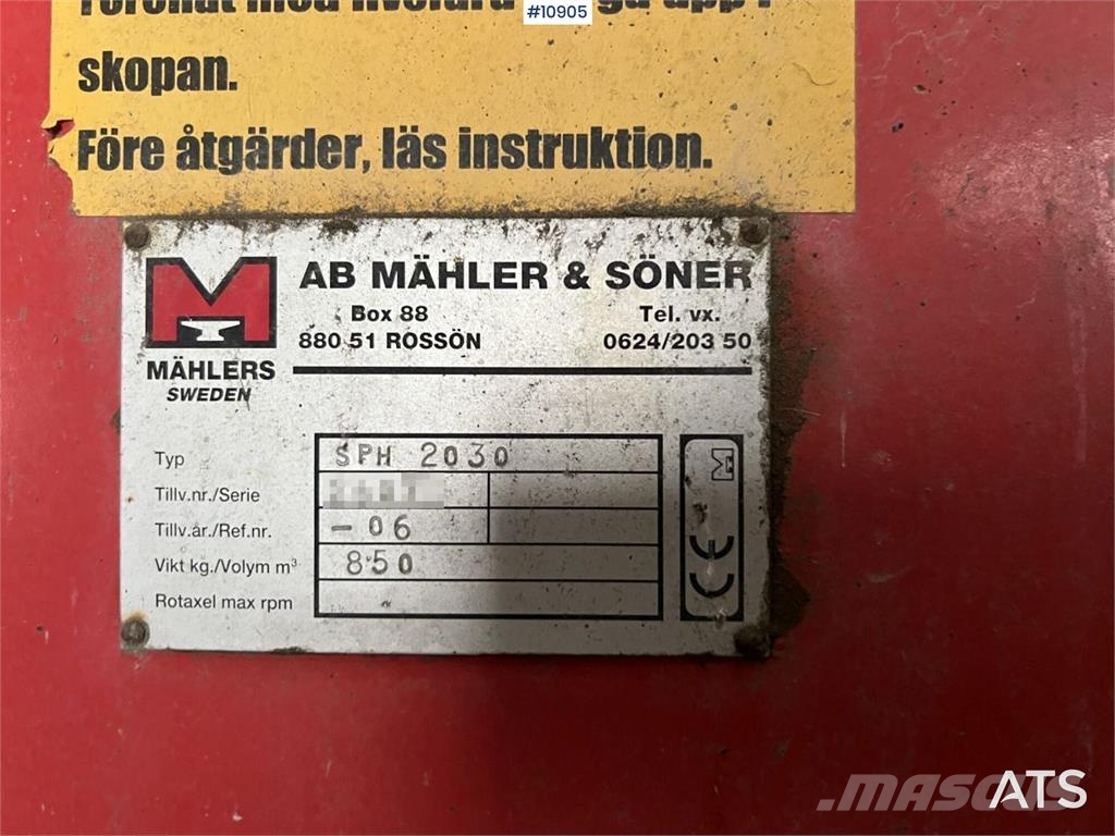  Mãhlers SPH 2030 دلاء