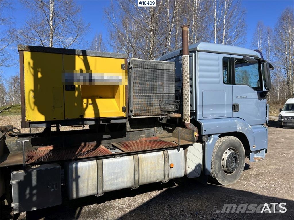 MAN TGS 28.480 Truck with Atlas Copco compressor Otros camiones