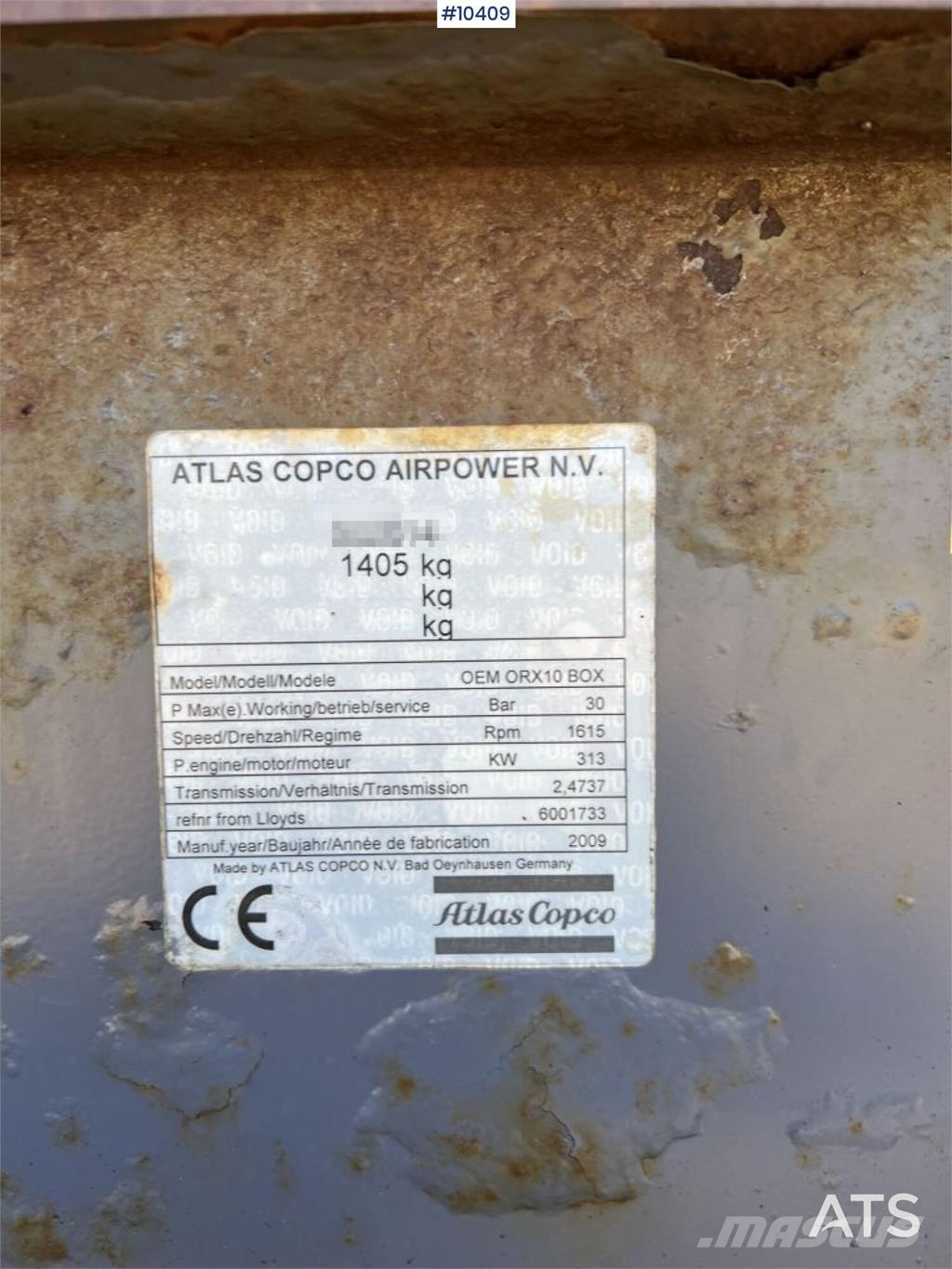 MAN TGS 28.480 Truck with Atlas Copco compressor Otros camiones