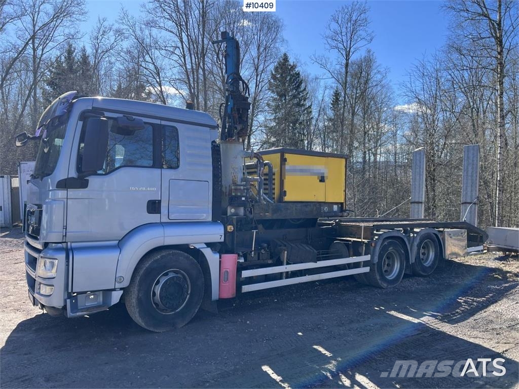 MAN TGS 28.480 Truck with Atlas Copco compressor Otros camiones