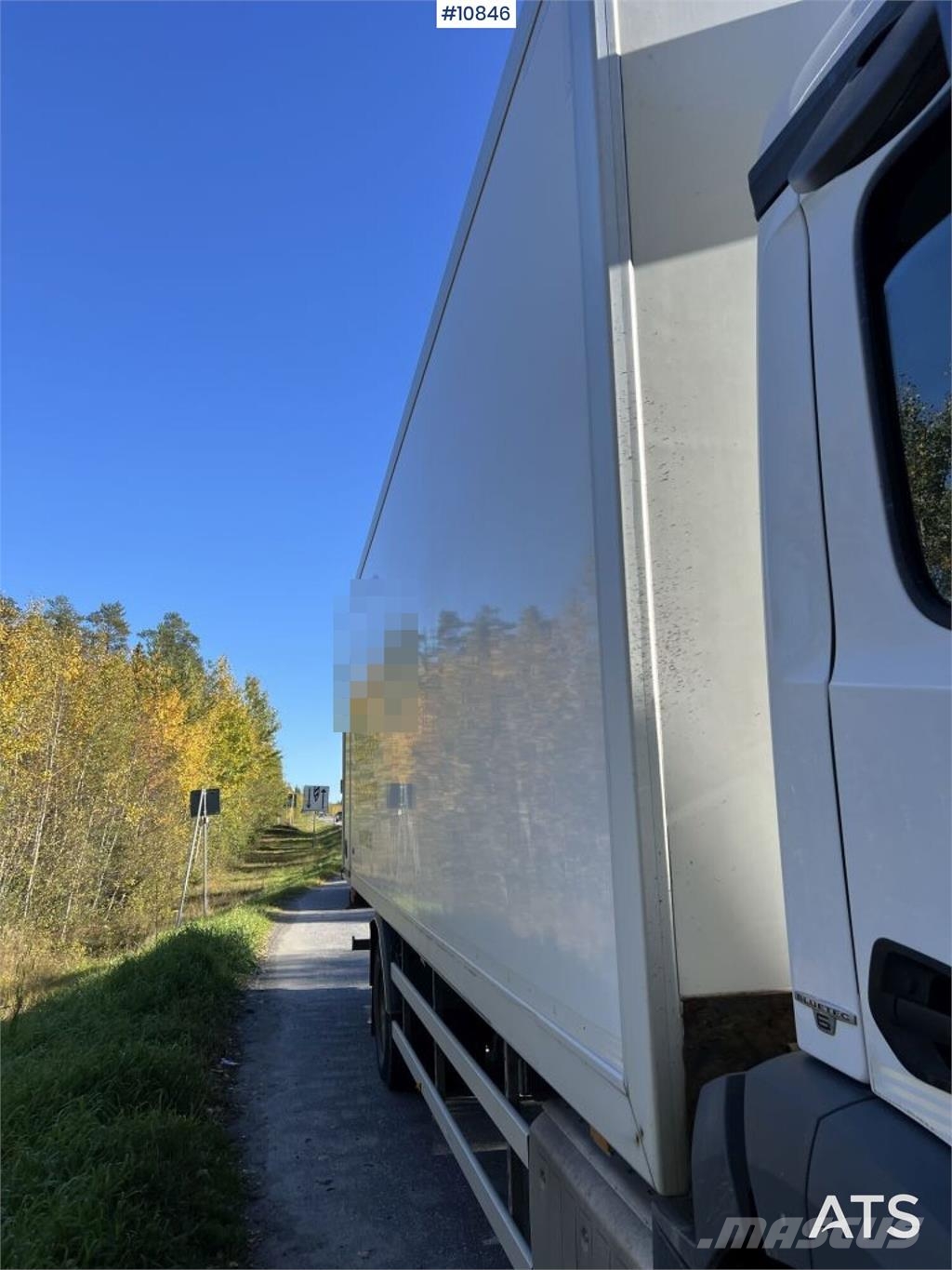 Mercedes-Benz ANTOS Bakwagens met gesloten opbouw