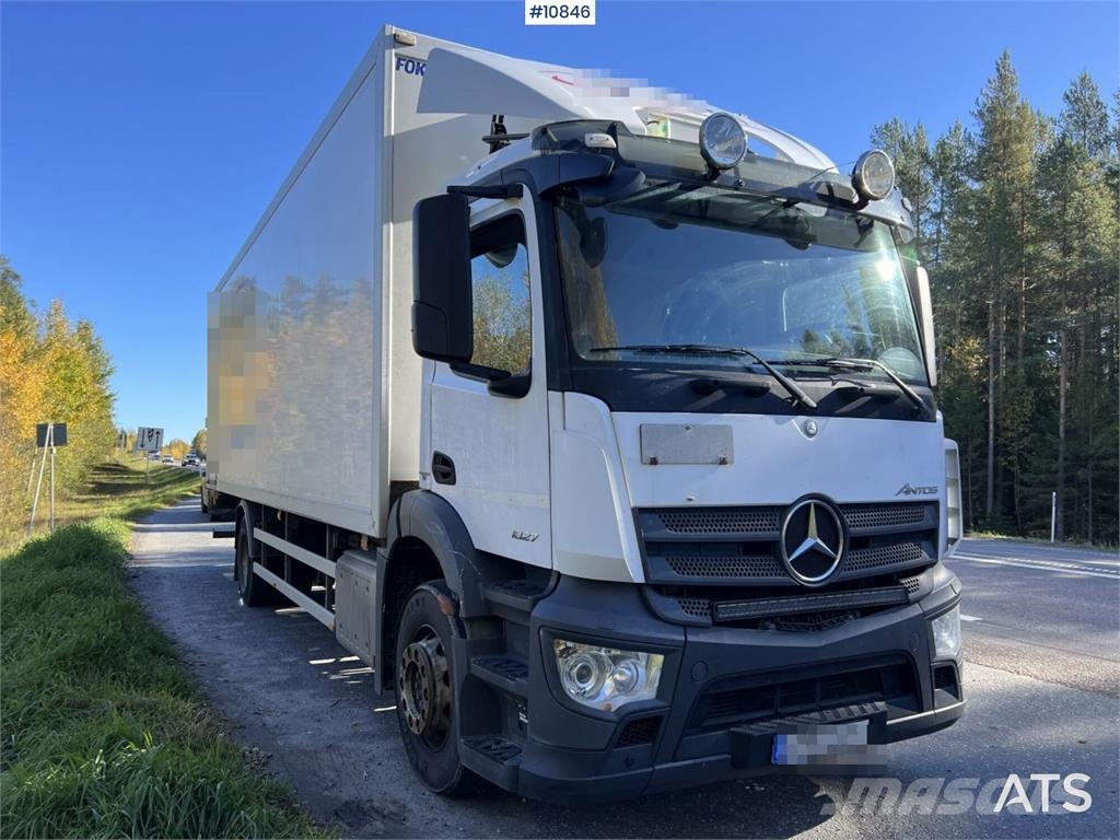 Mercedes-Benz ANTOS Bakwagens met gesloten opbouw