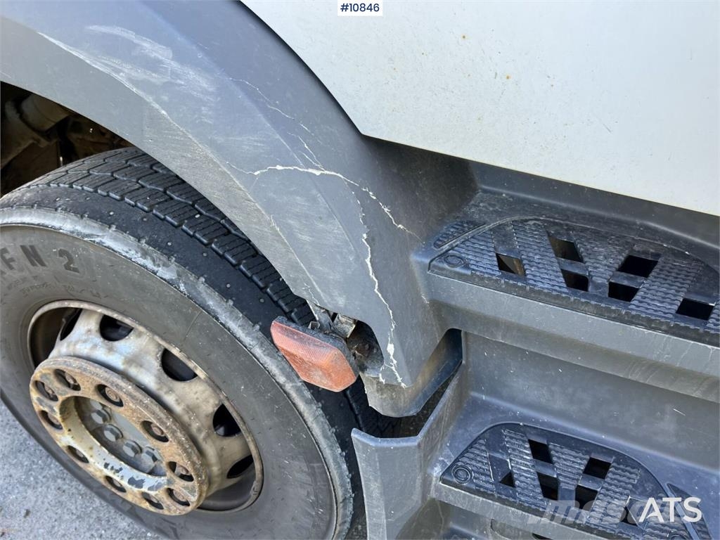 Mercedes-Benz ANTOS Bakwagens met gesloten opbouw