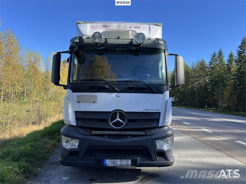 Mercedes-Benz ANTOS Bakwagens met gesloten opbouw