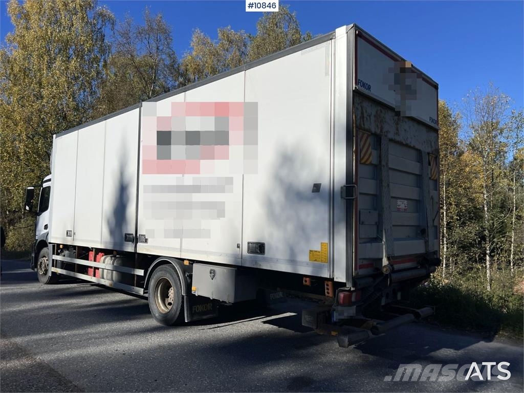 Mercedes-Benz ANTOS Bakwagens met gesloten opbouw