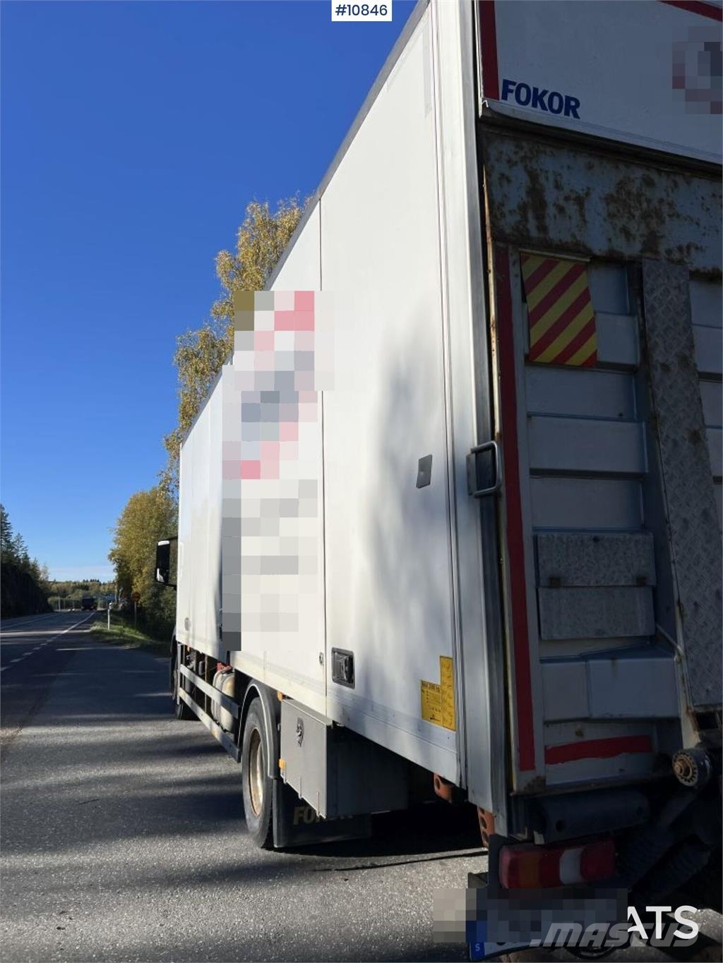 Mercedes-Benz ANTOS Bakwagens met gesloten opbouw
