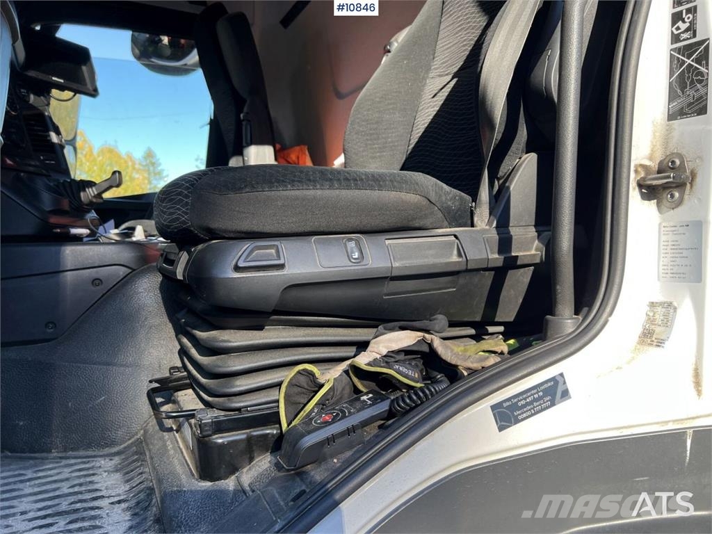 Mercedes-Benz ANTOS Bakwagens met gesloten opbouw