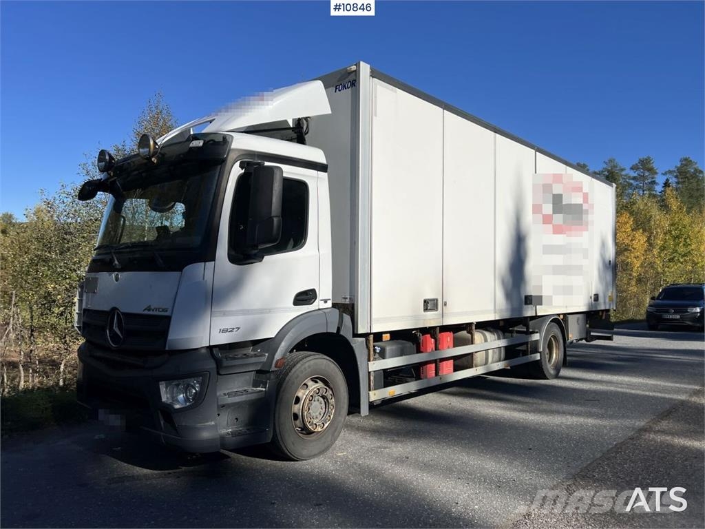 Mercedes-Benz ANTOS Bakwagens met gesloten opbouw