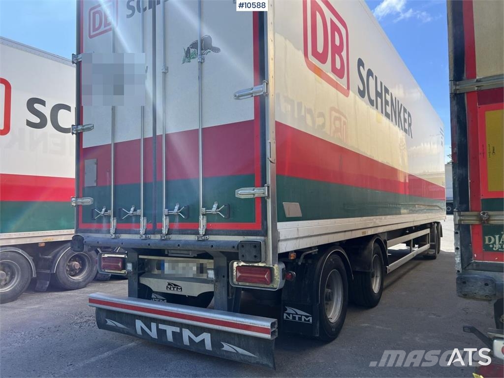 NTM UTPL-4 Box Trailer - 4-axle Gesloten opleggers