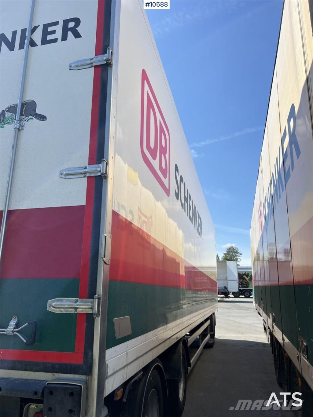 NTM UTPL-4 Box Trailer - 4-axle Gesloten opleggers