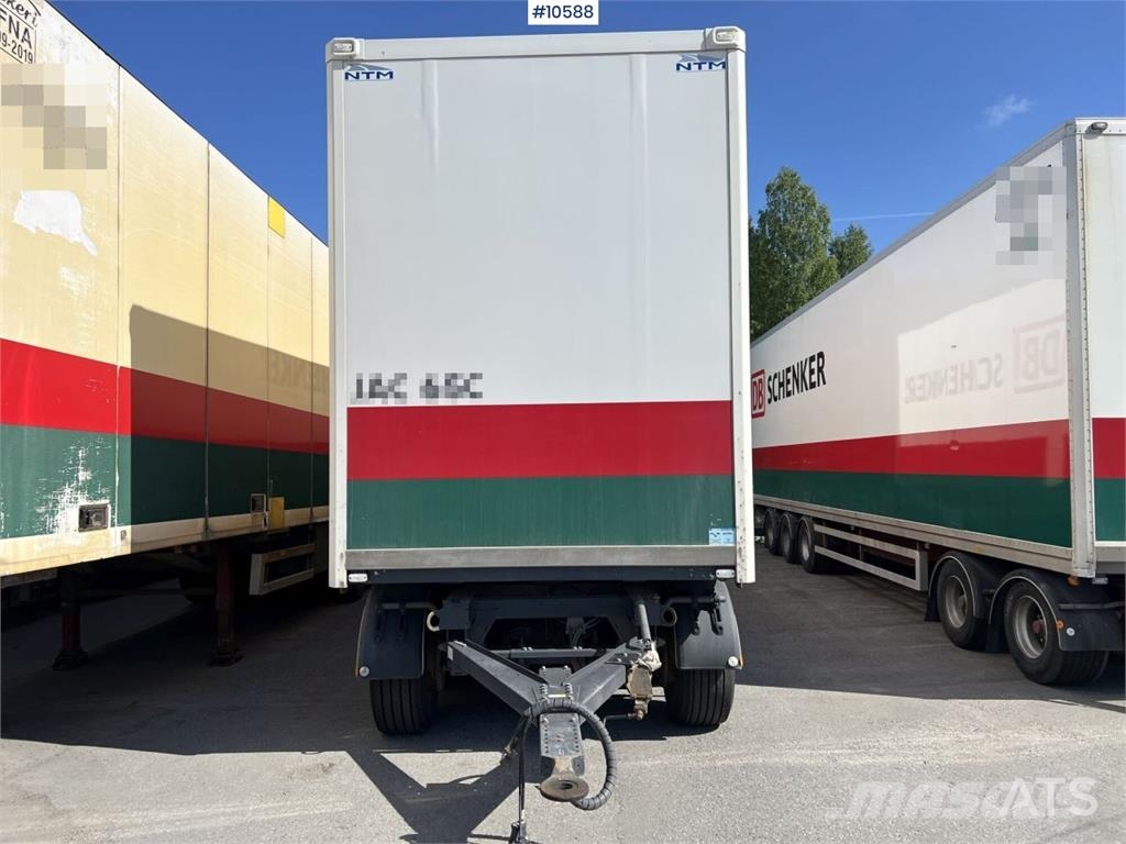 NTM UTPL-4 Box Trailer - 4-axle Gesloten opleggers