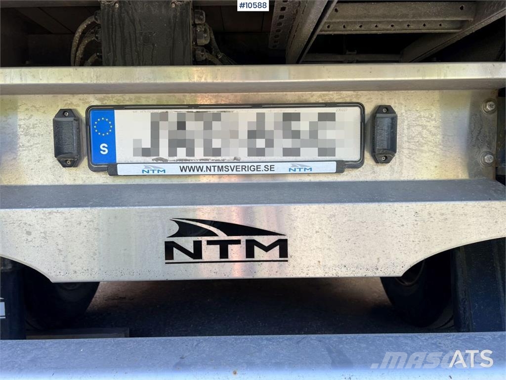 NTM UTPL-4 Box Trailer - 4-axle Gesloten opleggers