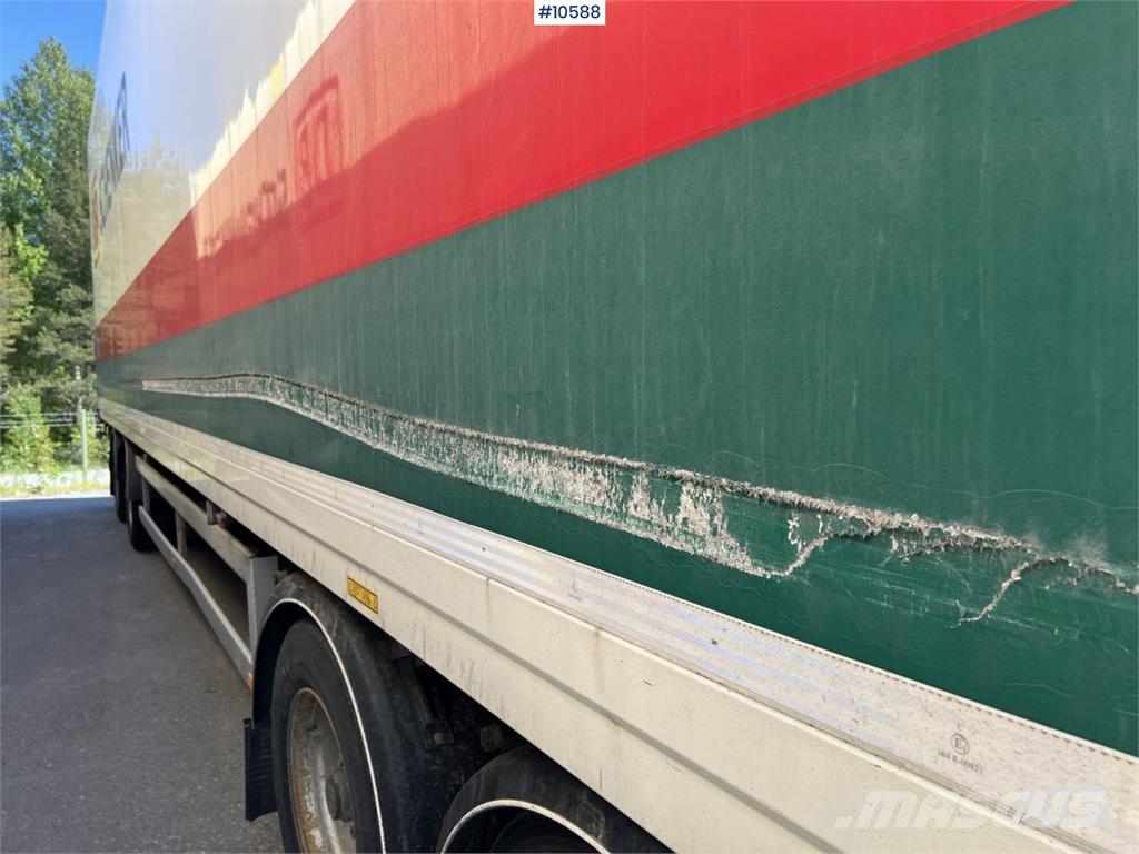 NTM UTPL-4 Box Trailer - 4-axle Gesloten opleggers