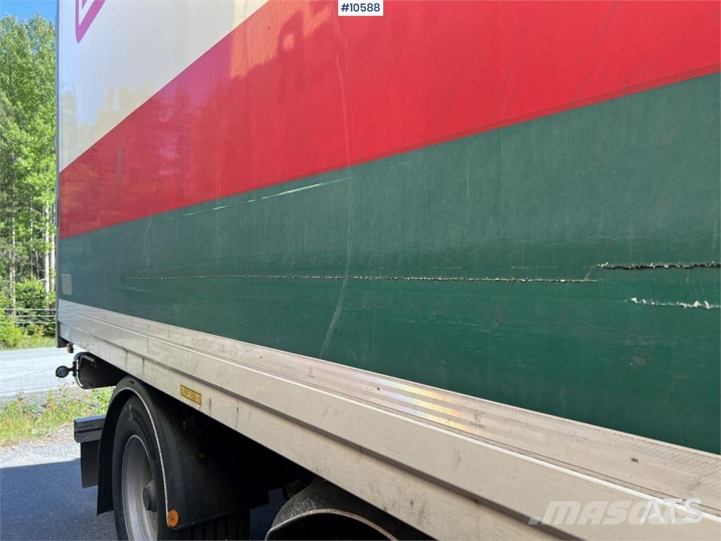 NTM UTPL-4 Box Trailer - 4-axle Gesloten opleggers