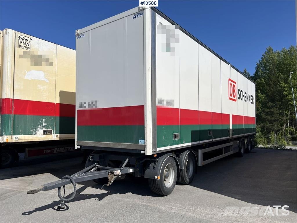 NTM UTPL-4 Box Trailer - 4-axle Gesloten opleggers
