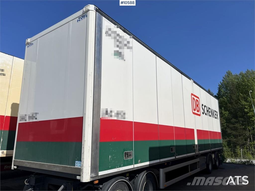 NTM UTPL-4 Box Trailer - 4-axle Gesloten opleggers