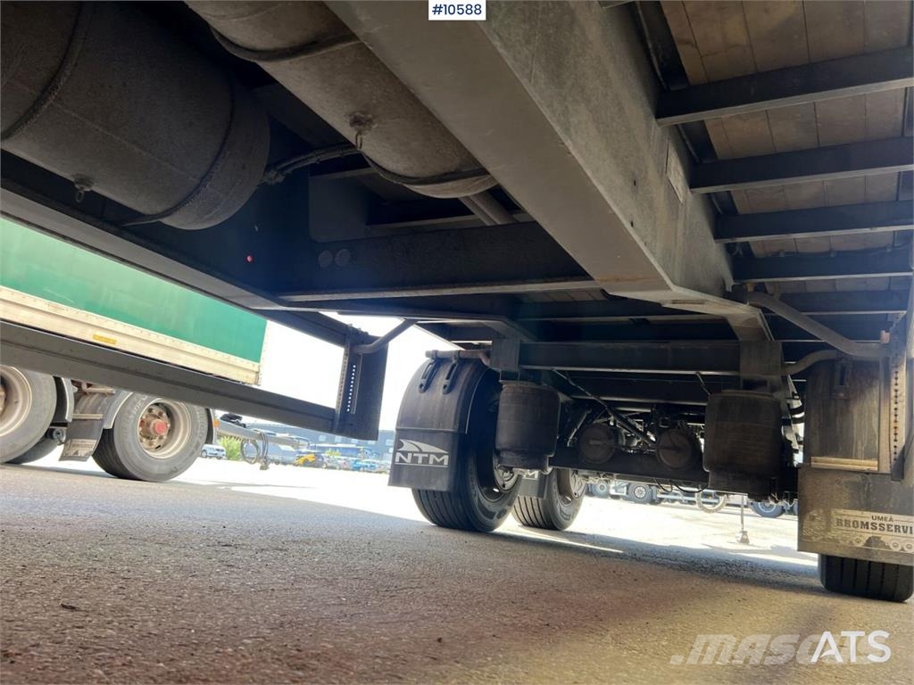 NTM UTPL-4 Box Trailer - 4-axle Gesloten opleggers
