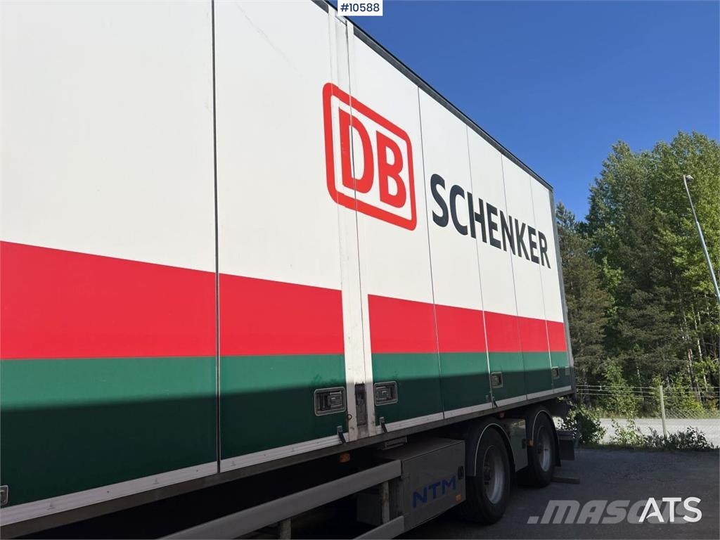 NTM UTPL-4 Box Trailer - 4-axle Gesloten opleggers