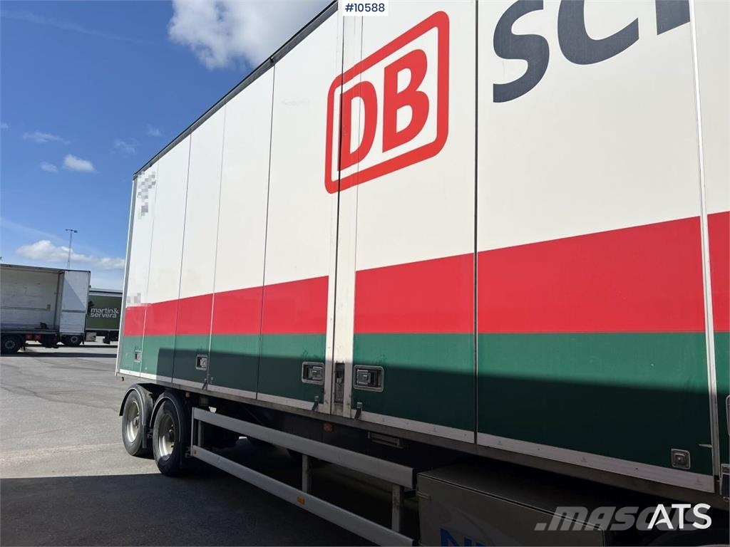 NTM UTPL-4 Box Trailer - 4-axle Gesloten opleggers