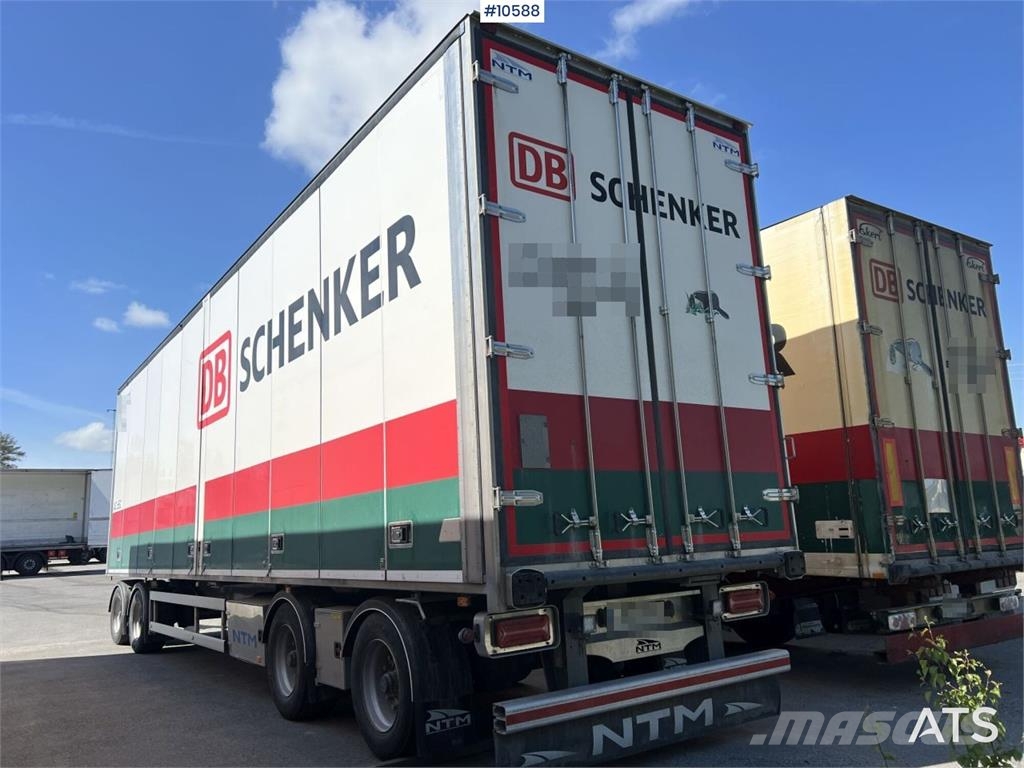 NTM UTPL-4 Box Trailer - 4-axle Gesloten opleggers