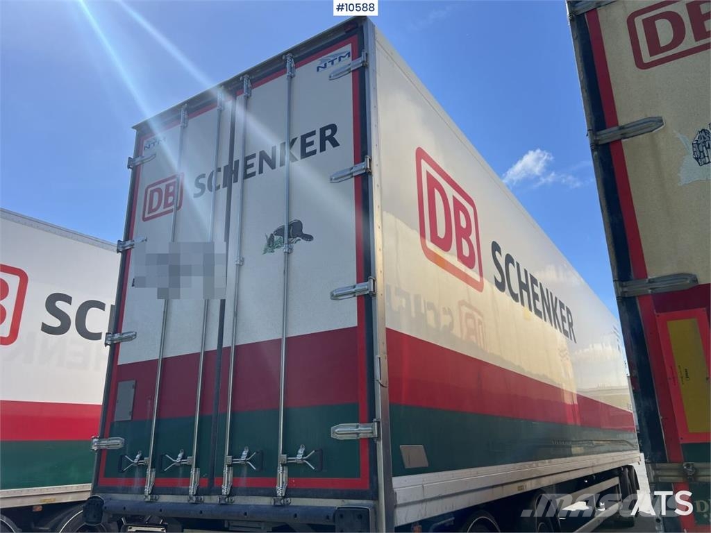 NTM UTPL-4 Box Trailer - 4-axle Gesloten opleggers