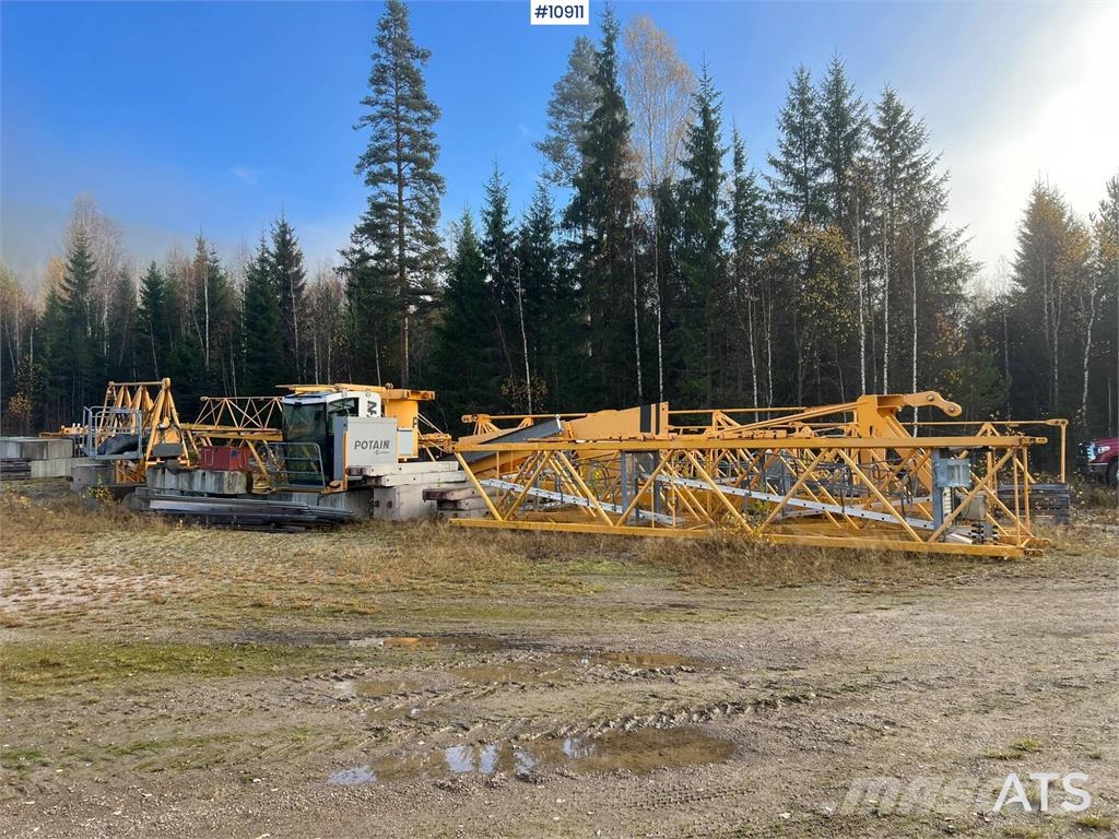 Potain MDT 128 Tower Crane Citas pacelšanas iekārtas