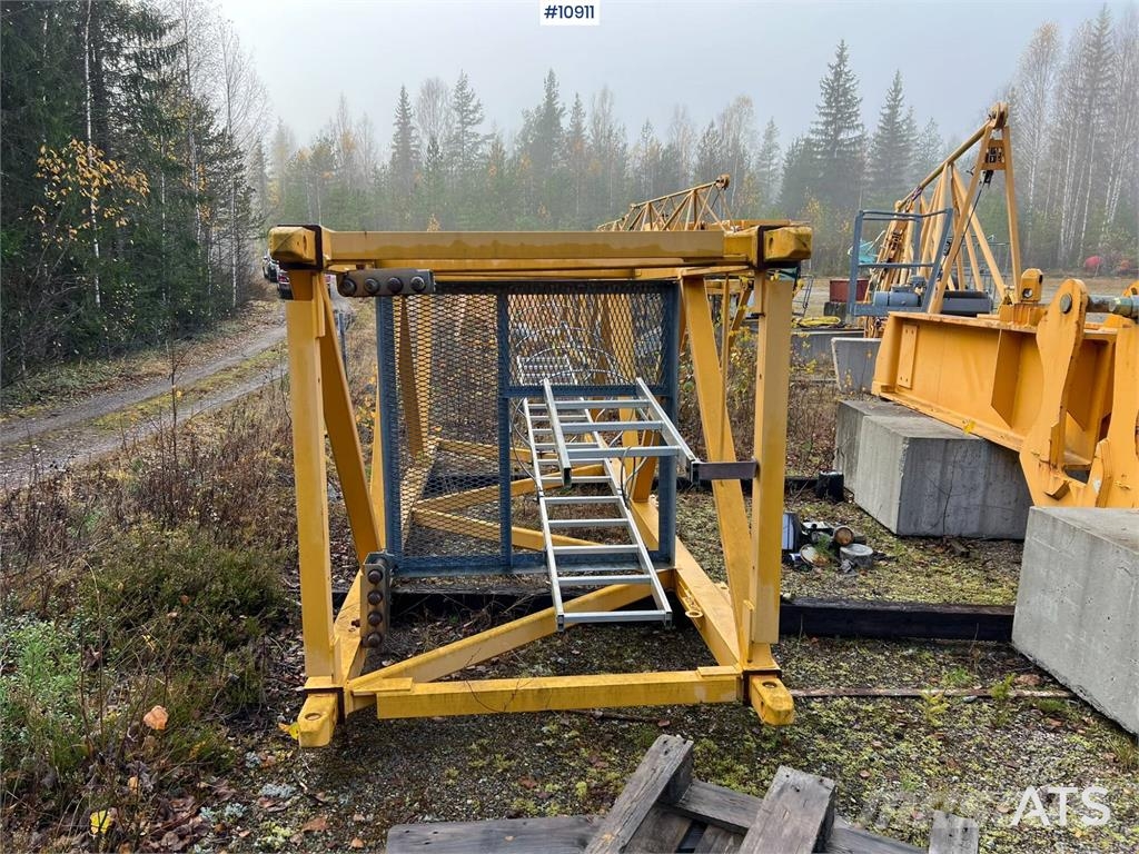 Potain MDT 128 Tower Crane Citas pacelšanas iekārtas