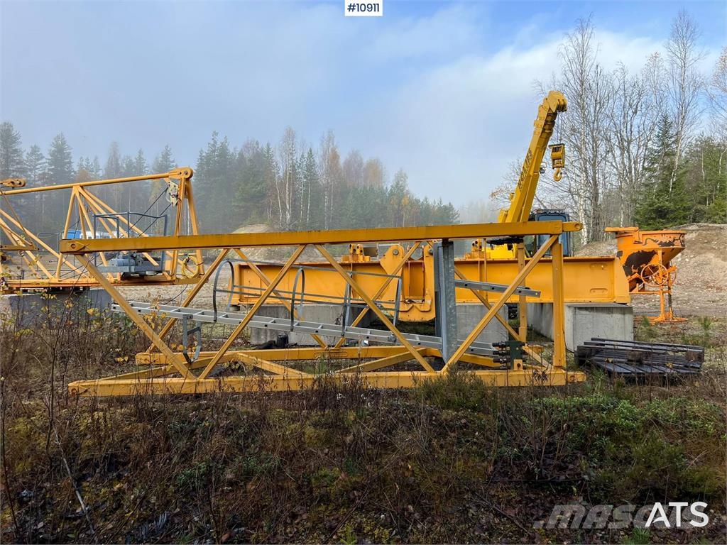 Potain MDT 128 Tower Crane Citas pacelšanas iekārtas