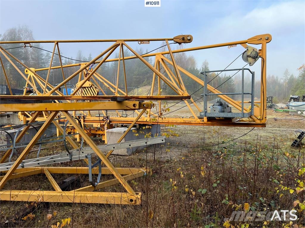 Potain MDT 128 Tower Crane Citas pacelšanas iekārtas