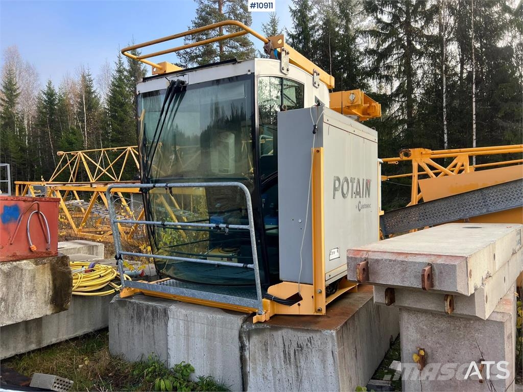 Potain MDT 128 Tower Crane Citas pacelšanas iekārtas