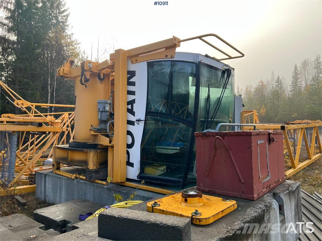 Potain MDT 128 Tower Crane Citas pacelšanas iekārtas