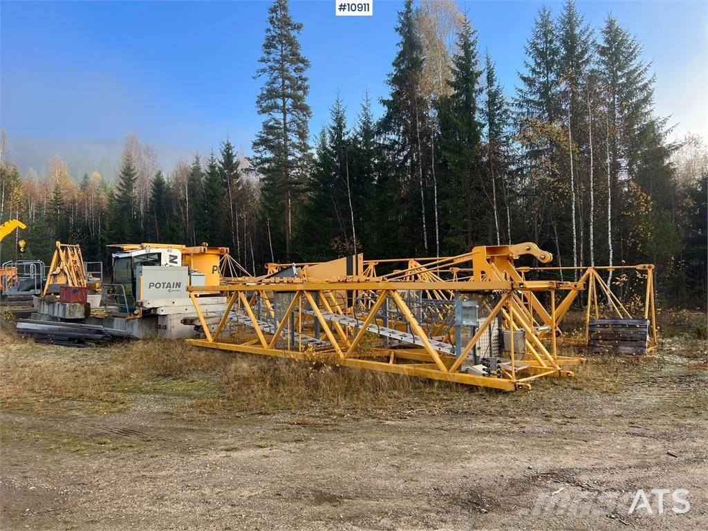 Potain MDT 128 Tower Crane Citas pacelšanas iekārtas