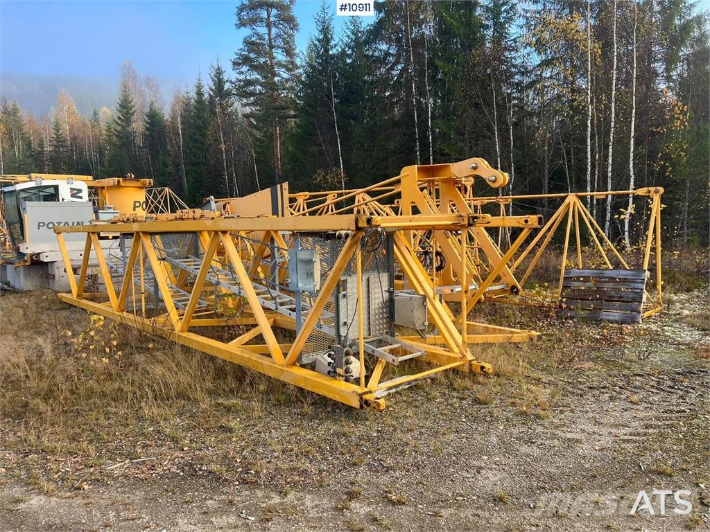 Potain MDT 128 Tower Crane Citas pacelšanas iekārtas