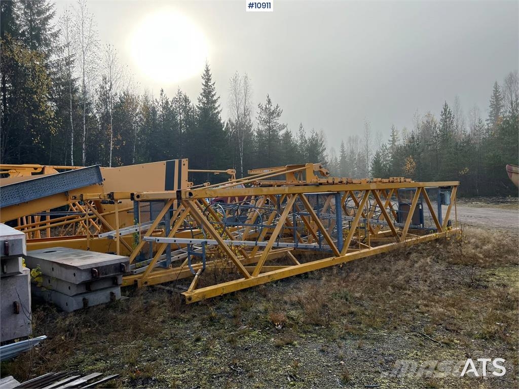Potain MDT 128 Tower Crane Citas pacelšanas iekārtas