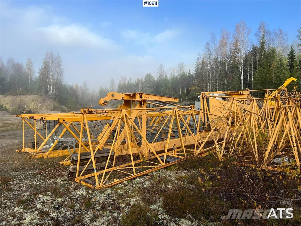 Potain MDT 128 Tower Crane Citas pacelšanas iekārtas