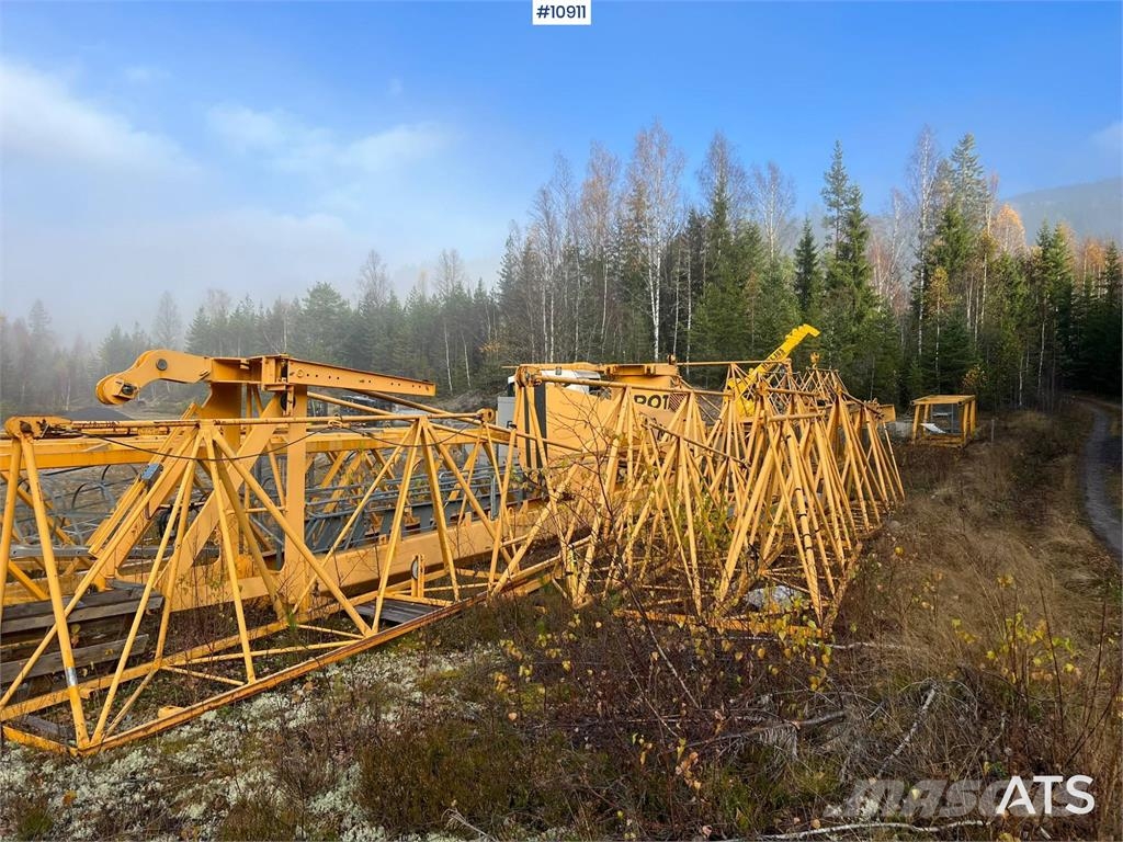 Potain MDT 128 Tower Crane Citas pacelšanas iekārtas