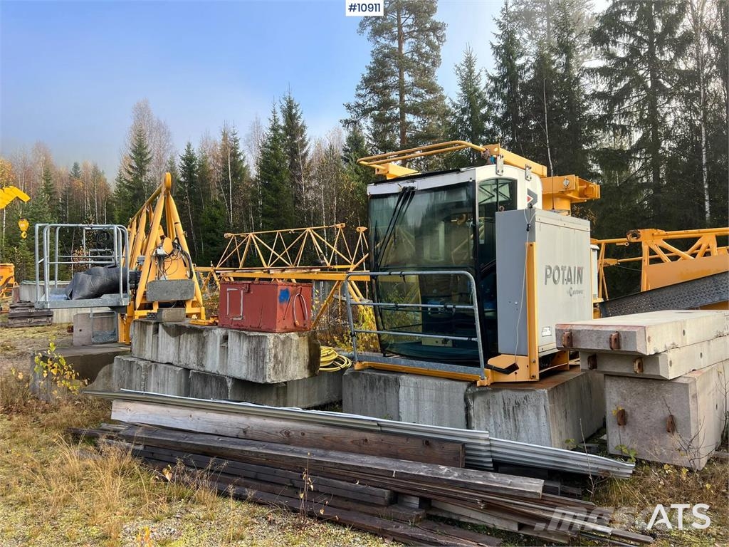 Potain MDT 128 Tower Crane Citas pacelšanas iekārtas