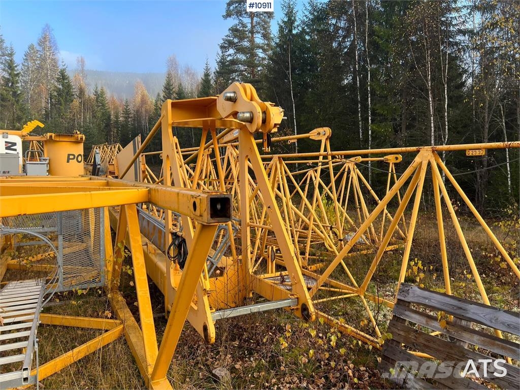 Potain MDT 128 Tower Crane Citas pacelšanas iekārtas